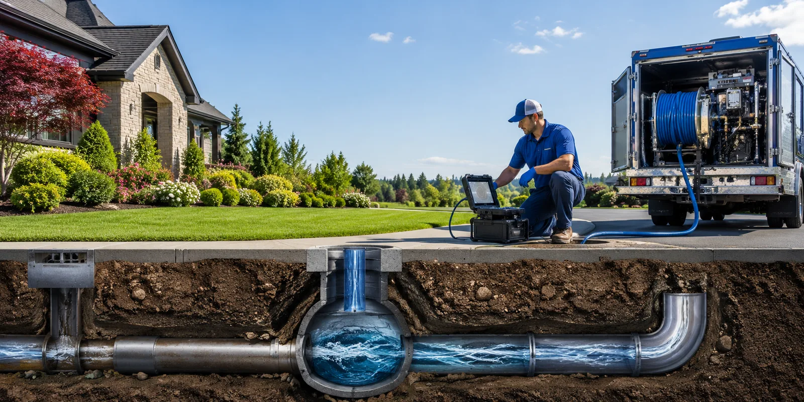 Drainage restoration information for Levels, WV